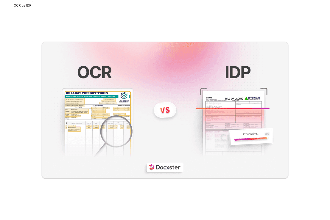 OCR vs IDP: What's Right for Your Document Automation Needs?