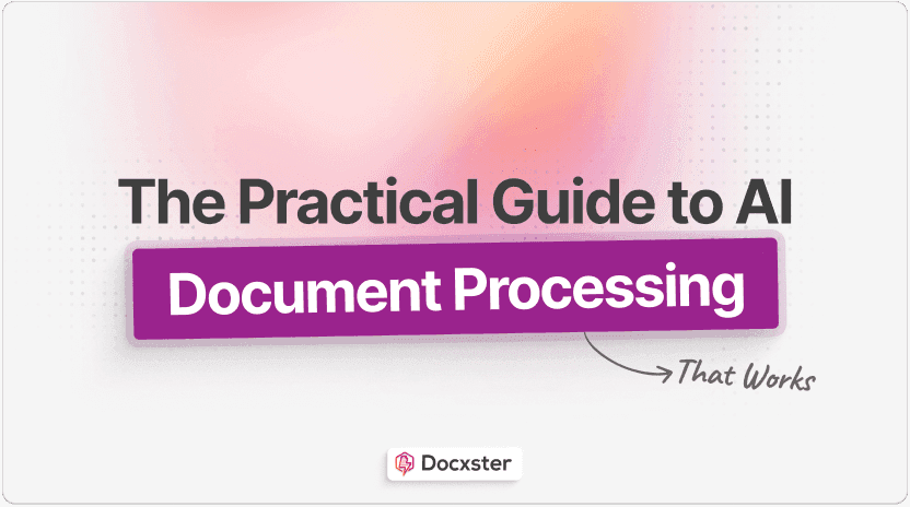 What is AI Document Processing and How Does it Work?